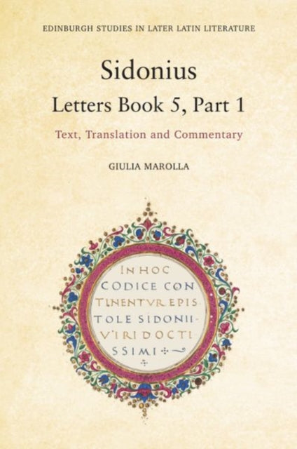 Sidonius Letters Book 5, Part 1