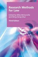 Research Methods for Law-9781399515085