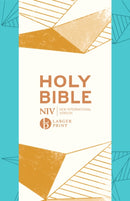 NIV Larger Print Personal Teal Soft-Tone Bible : Gift edition-9781399807432