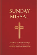 Sunday Missal: People's Edition (Red Binding) : (New ESV Lectionary for ADVENT 2024)-9781399822770