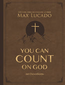 You Can Count on God, Large Text Leathersoft : 365 Daily Devotions for Hope and Peace (A One-Year Devotional) - The Perfect Christian Gift for Women and Men-9781400249565