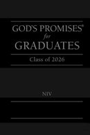 God''s Promises for Graduates: Class of 2026 - Black NIV