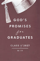 God's Promises for Graduates: Class of 2027 – Burgundy NIV