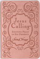 Jesus Calling, Pink Leathersoft, with Scripture References
