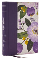 KJV, The Woman''s Study Bible, Purple Floral Cloth over Board, Red Letter, Full-Color Edition, Comfort Print