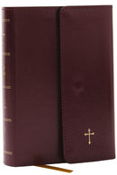 KJV Holy Bible: Compact with 43,000 Cross References, Burgundy Leatherflex with flap, Red Letter, Comfort Print: King James Version-9781400333448