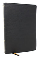 Peace of God Bible: Discover and Experience God's Shalom Throughout the Bible (NKJV Black Genuine Leather, Red Letter, Comfort Print)-9781400335077