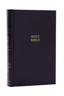 NKJV Personal Size Large Print Bible with 43,000 Cross References, Black Hardcover, Red Letter, Comfort Print-9781400335381