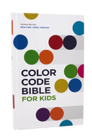 NKJV, Color Code Bible for Kids, Hardcover, Comfort Print-9781400335992