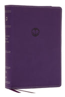 Enduring Word Study Bible: Pastoral Commentary from Every Chapter of the Bible (NKJV, Purple Leathersoft, Red Letter, Comfort Print)-9781400338047