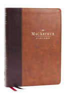 LSB, MacArthur Study Bible, Brown Leathersoft, Comfort Print