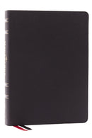 LSB, MacArthur Study Bible, Black Genuine Leather, Comfort Print, Thumb Indexed