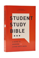 Student Study Bible: A Guide to Knowing and Living God's Word (NKJV, Softcover, Red Letter, Comfort Print)-9781400340255