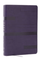 Color Code Study Bible, Revealing God''s Truth Color by Color (NKJV, Purple Leathersoft, Red Letter, Thumb Indexed)