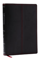 NKJV-NET Parallel New Testament with NET Translators'' Notes, Black Leathersoft, Red Letter, Comfort Print
