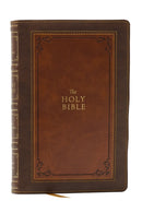1611 KJV with Apocrypha, Brown Leathersoft