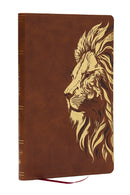 KJV, Personal Size New Testament, Tan Leathersoft, Red Letter, Comfort Print-9781400350087