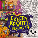 Creepy Kawaii Halloween : 50 Monstrously Cute Coloring Pages-9781400350636