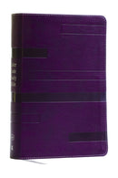 KJV Color Code Study Bible, Revealing God''s Truth Color by Color (Purple Leathersoft, Red Letter)
