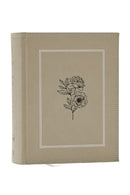 NKJV, Journal the Word Bible, Large Print: Reflect, Journal or Create Art Next to Your Favorite Verses (Stone Leathersoft over board, Red Letter)-9781400352333