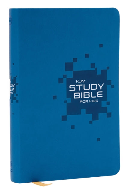 KJV Study Bible for Kids, Blue Leathersoft