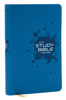 KJV Study Bible for Kids, Blue Leathersoft