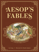 Aesop's Fables: The Collectible Leather Edition : The Classic Edition by acclaimed illustrator, Charles Santore-9781400355617