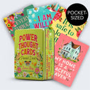 Power Thought Cards Pocket Deck : A 64-Card Affirmation Deck-9781401994112