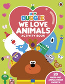 Hey Duggee: We Love Animals Activity Book : With press-out finger puppets!-9781405940047
