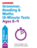 Grammar, Reading & Maths 10-Minute Tests Ages 8-9-9781407183152