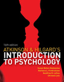 Atkinson and Hilgard's Introduction to Psychology-9781408044100