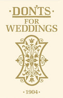 Don'ts for Weddings-9781408170847