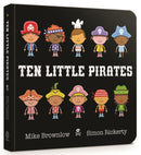 Ten Little Pirates Board Book-9781408346457