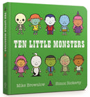 Ten Little Monsters Board Book-9781408346488