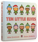 Ten Little Elves Board Book-9781408354339