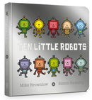 Ten Little Robots Board Book-9781408354346