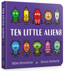 Ten Little Aliens Board Book-9781408354377