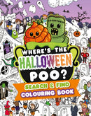 Where's the Halloween Poo? Search and Find Colouring Book-9781408376287