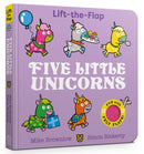 Five Little Unicorns : Lift-the-Flap-9781408377734