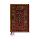 First Folio (Shakespeare's Library) Mini 12-month Horizontal Hardback Dayplanner 2025 (Elastic Band Closure)-9781408757444