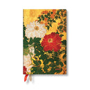 Natsu (Rinpa Florals) Mini 12-month Horizontal Softcover Flexi Dayplanner 2025 (Elastic Band Closure)-9781408758373