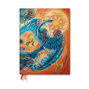 Skybird (Birds of Happiness) Ultra 12-month Vertical Softcover Flexi Dayplanner 2025 (Elastic Band Closure)-9781408758564