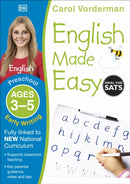 English Made Easy Early Writing Ages 3-5 Preschool-9781409344704