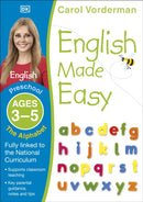 English Made Easy: The Alphabet, Ages 3-5 (Preschool) : Supports the National Curriculum, English Exercise Book-9781409344728