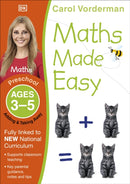 Maths Made Easy: Adding & Taking Away, Ages 3-5 (Preschool) : Supports the National Curriculum, Preschool Exercise Book-9781409344735