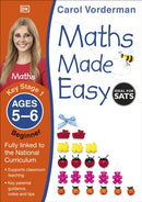 Maths Made Easy: Beginner, Ages 5-6 (Key Stage 1)