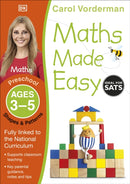 Maths Made Easy: Shapes & Patterns, Ages 3-5 (Preschool) : Supports the National Curriculum, Maths Exercise Book-9781409344889