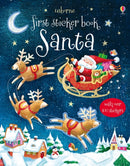 First Sticker Book Santa-9781409534921