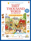 First Thousand Words in French Sticker Book-9781409580225