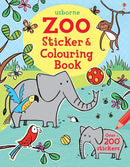 Zoo Sticker and Colouring Book-9781409584339